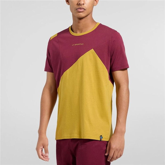 Camiseta de Manga Corta Hombre La Sportiva Dude Dorado 12 Años