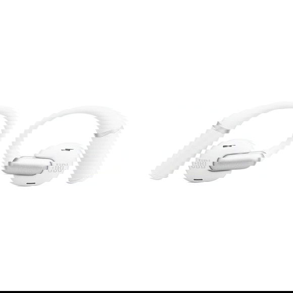 JBL Sense Pro - Auriculares True Wireless Open Sound, Bluetooth 6.0, Reducción de Ruido, IP54 Resistente al Agua/Polvo, 30h Batería, Blanco