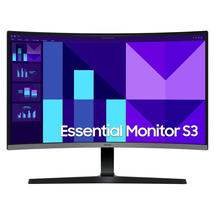 Samsung LS27D392GAUXEN Monitor Curvo Essential S3 de 27 pulg. Full HD 100Hz VA Samsung LS27D392GAUXEN Monitor Curvo Essential S3 de 27 pulg. Full HD 100Hz VA