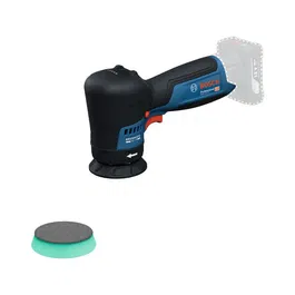 Bosch Professional Pulidora Orbital Inalámbrica GPO 12V-77 12V con Plato Soporte y Plato de Pulido 77mm