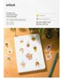 Cricut - Lámina de Vinilo de Transferencia Térmica, Vinilo de Termotransferencia Liso Color Oro Monocromo, 10 Hojas, Compatible con Maker, Explore y Joy Xtra