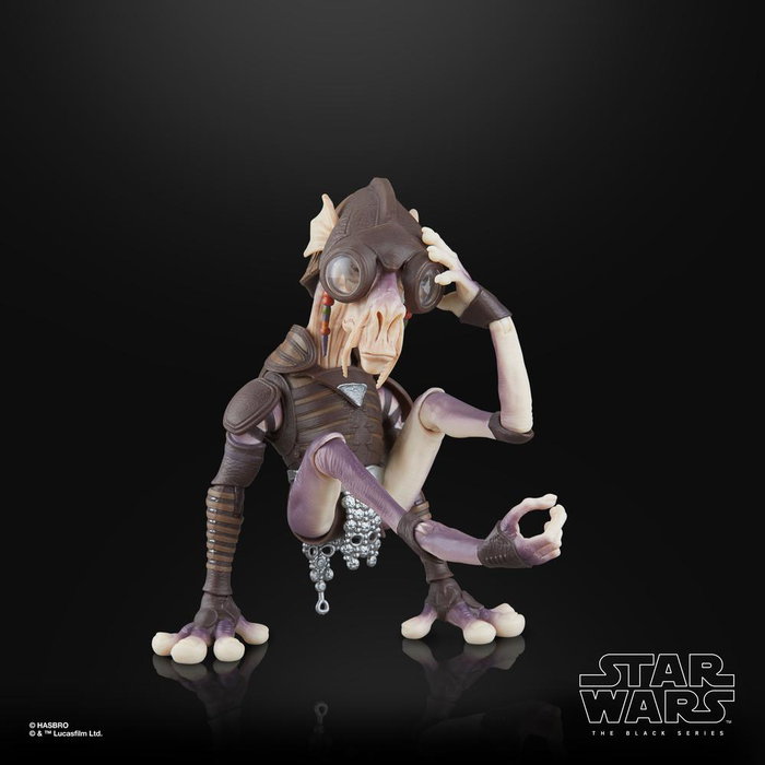 Hasbro Star Wars The Black Series - Figura de Sebulba de Star Wars: La Amenaza Fantasma, escala 1:12 (15 cm) con 2 accesorios