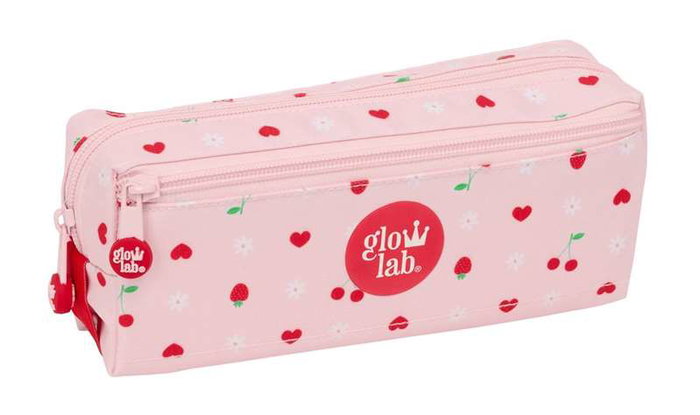 Glowlab Portatodo Triple Pequeño con Goma Elástica 22 cm "Frutitas" 22x8.5x6 cm Glowlab Portatodo Triple Pequeño con Goma Elástica 22 cm "Frutitas" 22x8.5x6 cm