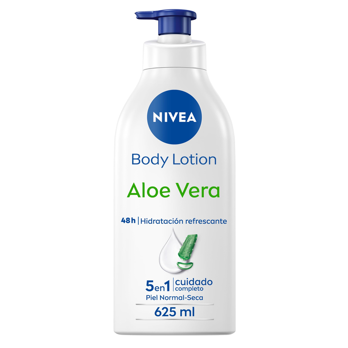 Nivea Loción Corporal Aloe Vera XXL con Dosificador 625 ml