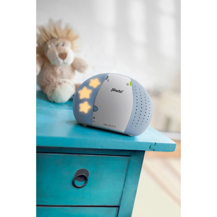 Alecto Monitor de Bebé DECT con Modo ECO, Sin Cámara, Azul Alecto Monitor de Bebé DECT con Modo ECO, Sin Cámara, Azul