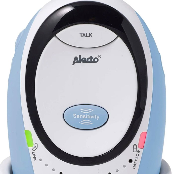 Alecto Monitor de Bebé DECT con Modo ECO, Sin Cámara, Azul Alecto Monitor de Bebé DECT con Modo ECO, Sin Cámara, Azul