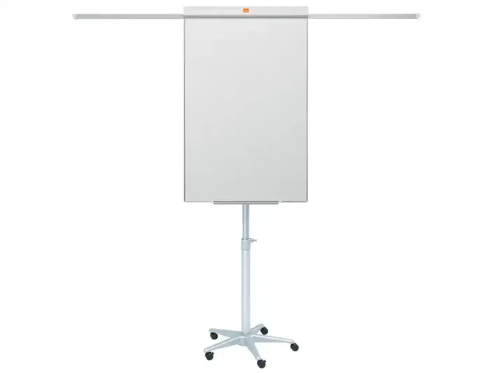 Nobo Pizarra de Conferencia Blanca Nano Clean Móvil Brazos Extensibles 1000x700 mm