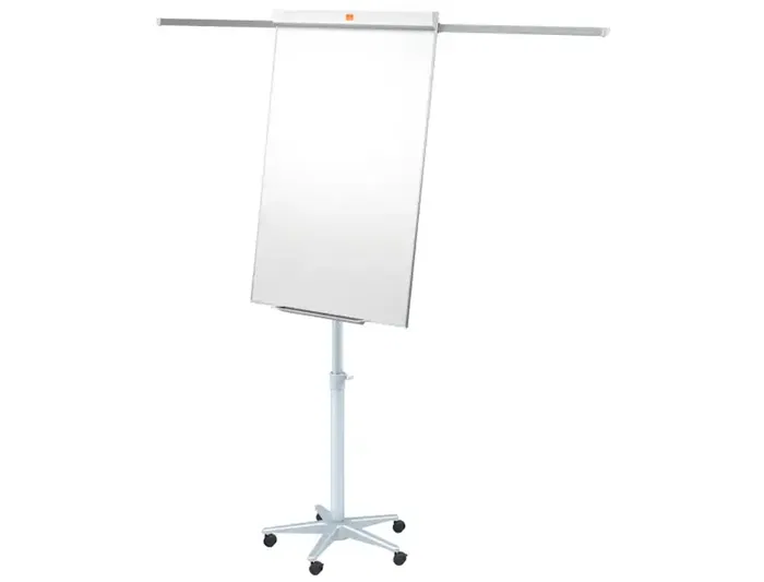 Nobo Pizarra de Conferencia Blanca Nano Clean Móvil Brazos Extensibles 1000x700 mm