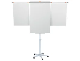 Nobo Pizarra de Conferencia Blanca Nano Clean Móvil Brazos Extensibles 1000x700 mm