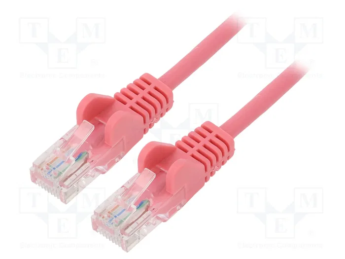 GOOBAY Patch cord Cat 5e U/UTP 2m Rosa GOOBAY Patch cord Cat 5e U/UTP 2m Rosa