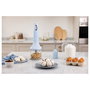 Smeg HBF03PBEU Batidora de Inmersión 700W Color Azul con Vaso y Picadora