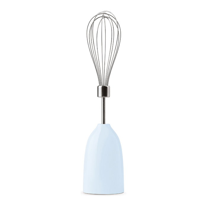 Smeg HBF03PBEU Batidora de Inmersión 700W Color Azul con Vaso y Picadora