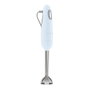 Smeg HBF03PBEU Batidora de Inmersión 700W Color Azul con Vaso y Picadora