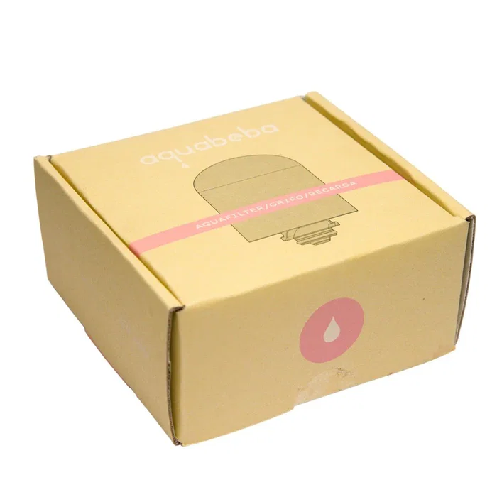 Aquabeba Recambio Filtro Aquafiltersc para Grifo, 800 Litros de Capacidad, Elimina Cloro, Metales Pesados y Virus, Fácil Instalación, Filtro de Agua de Repuesto