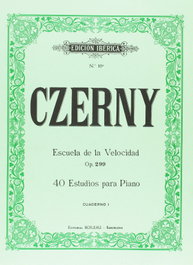 BOILEAU Escuela de la velocidad Op.299 Vol.I, Carl Czerny