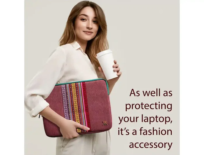 Wondee Funda para portátil 12' Vam Vam Cereza