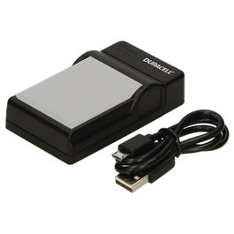 Duracell Cargador con cable USB para DR9686/Li-50B/Pentax D-Li92