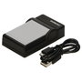 Duracell Cargador con cable USB para DR9686/Li-50B/Pentax D-Li92