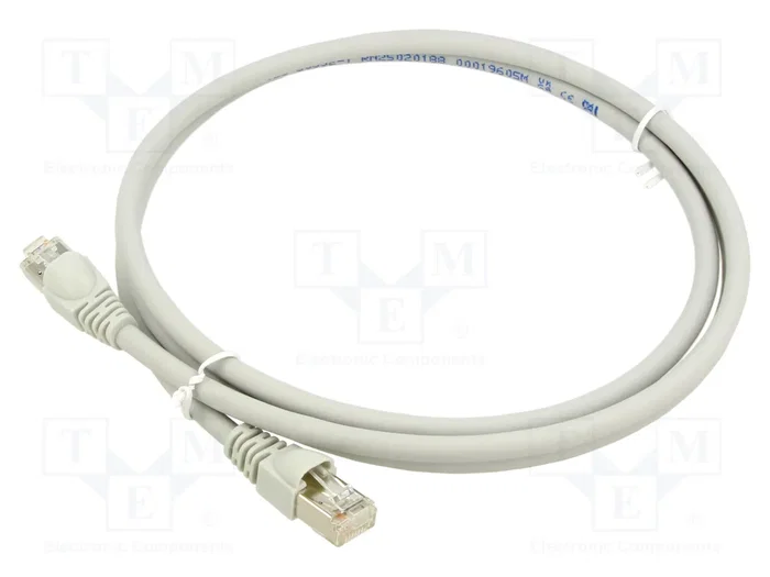 TELEGÄRTNER Patch Cord Cat 6a S/FTP 1,5m Gris TELEGÄRTNER Patch Cord Cat 6a S/FTP 1,5m Gris