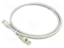 TELEGÄRTNER Patch Cord Cat 6a S/FTP 1,5m Gris