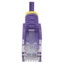 StarTech.com Cable de Red Ethernet CAT6 Slim Púrpura 3m RJ45 Snagless 28AWG PoE++ 100W