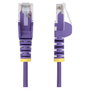 StarTech.com Cable de Red Ethernet CAT6 Slim Púrpura 3m RJ45 Snagless 28AWG PoE++ 100W