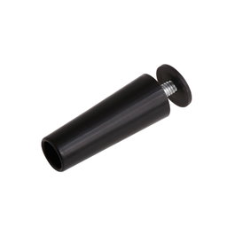 WOLFPACK LINEA PROFESIONAL Tope Persiana Con Tornillo 60 mm Negro
