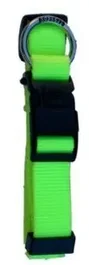 Freedog Collar de Nylon Neón Verde Flúor 20 mm