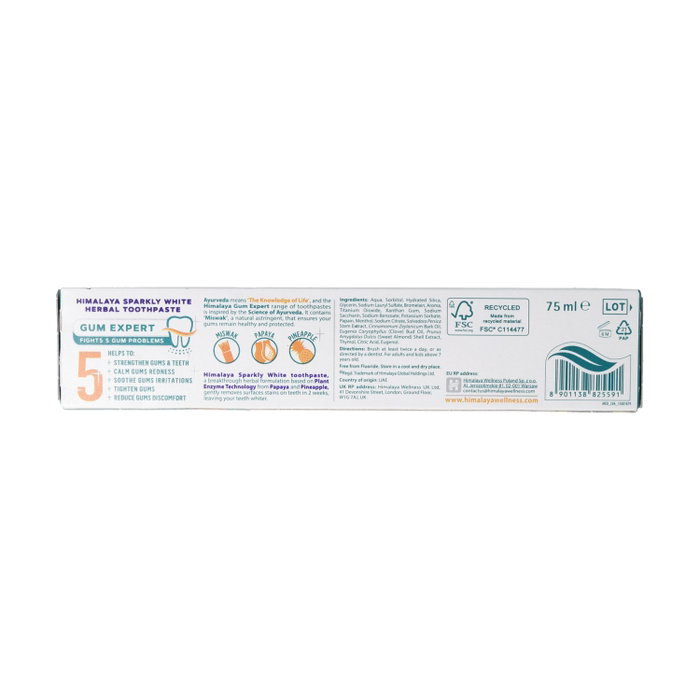 Himalaya Herbals Dentífrico Sparkly White Blanqueador 75ml Himalaya Herbals Dentífrico Sparkly White Blanqueador 75ml