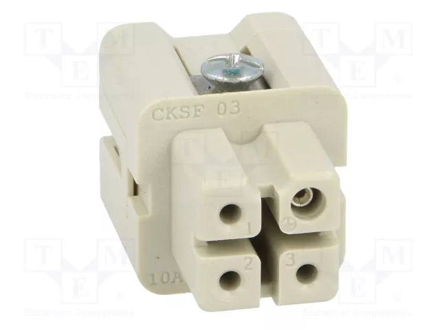ILME CKSF03 Conector HDC Hembra de 4 Pines
