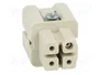 ILME CKSF03 Conector HDC Hembra de 4 Pines
