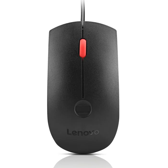 Lenovo 4Y51M03357 Ratón para Oficina Ambidextro USB Tipo A Óptico 1600 DPI Negro