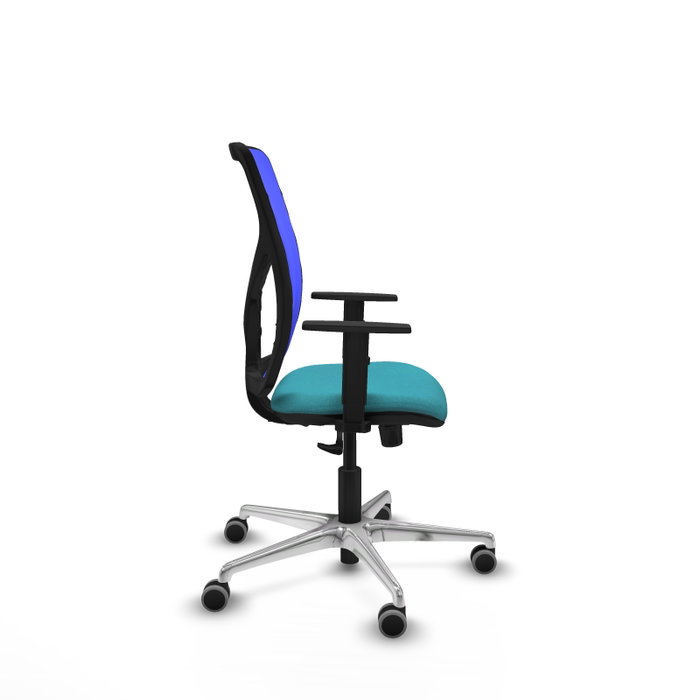 PIQUERAS Y CRESPO Silla de oficina Motilla con mecanismo Sincro, Azul y Turquesa PIQUERAS Y CRESPO Silla de oficina Motilla con mecanismo Sincro, Azul y Turquesa