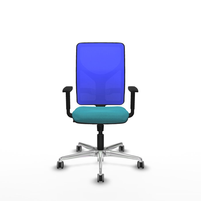 PIQUERAS Y CRESPO Silla de oficina Motilla con mecanismo Sincro, Azul y Turquesa PIQUERAS Y CRESPO Silla de oficina Motilla con mecanismo Sincro, Azul y Turquesa