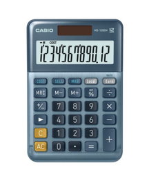 Casio Calculadora de Oficina Sobremesa Azul MS-120EM