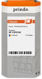 Prindo Classic XL Cartucho de tinta varios colores para HP 62 XL