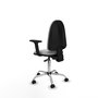 PIQUERAS Y CRESPO Silla de oficina Aýna Gris claro con mecanismo Asincro