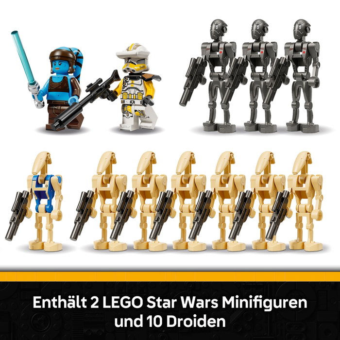 LEGO Star Wars 75435 MTT Separatista de la Batalla de Felucia de Las Guerras Clon LEGO Star Wars 75435 MTT Separatista de la Batalla de Felucia de Las Guerras Clon
