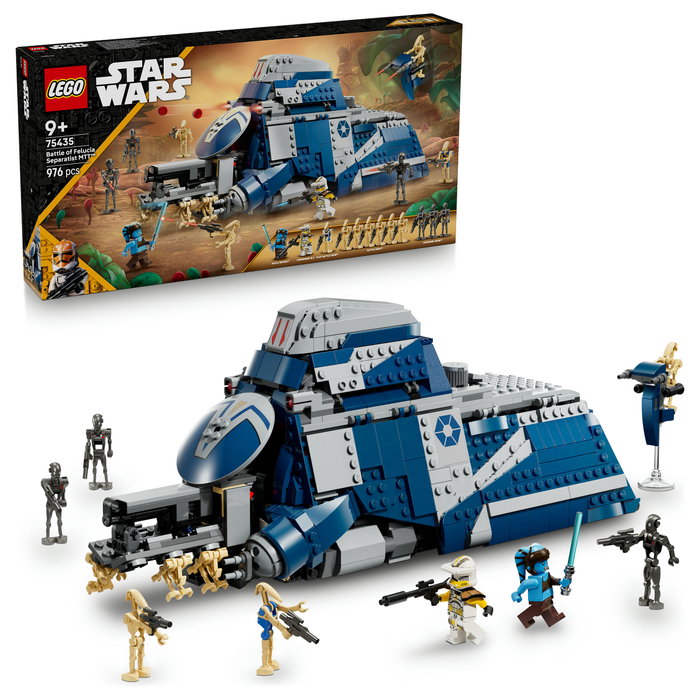 LEGO Star Wars 75435 MTT Separatista de la Batalla de Felucia de Las Guerras Clon LEGO Star Wars 75435 MTT Separatista de la Batalla de Felucia de Las Guerras Clon