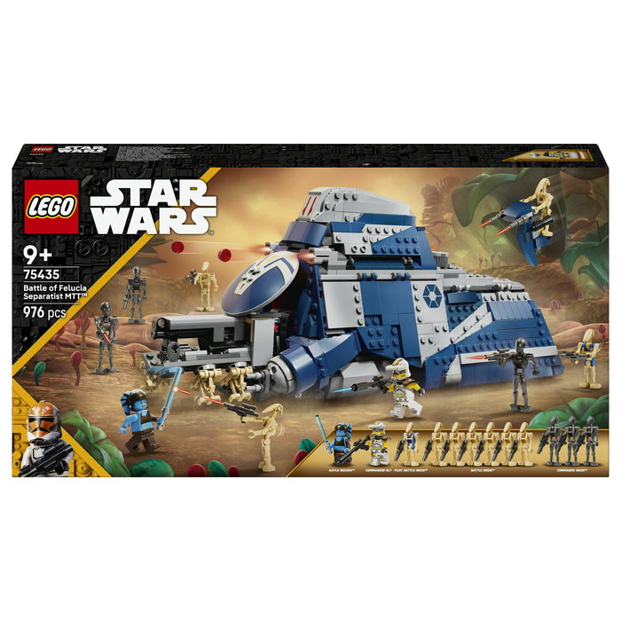 LEGO Star Wars 75435 MTT Separatista de la Batalla de Felucia de Las Guerras Clon LEGO Star Wars 75435 MTT Separatista de la Batalla de Felucia de Las Guerras Clon
