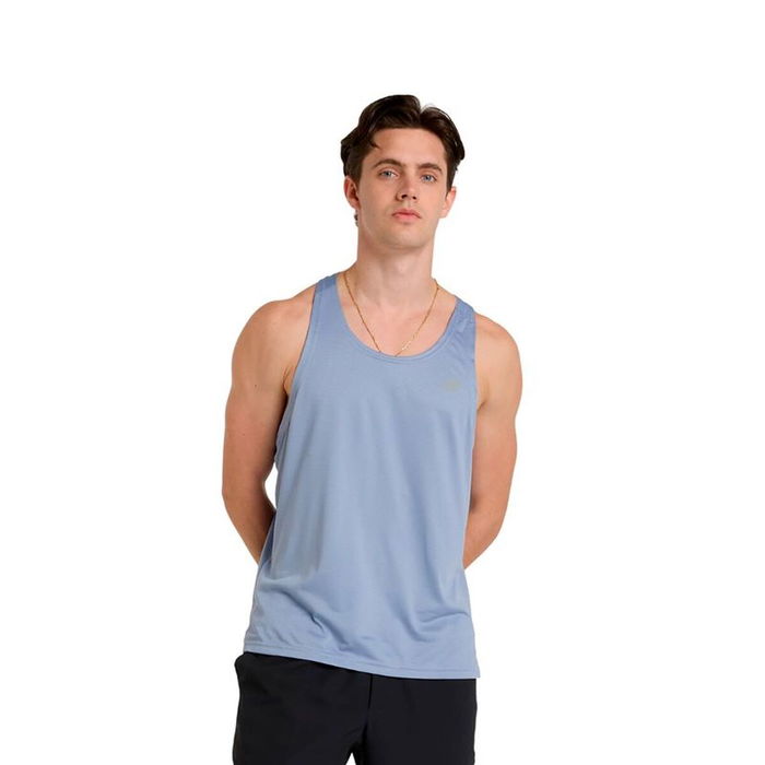 Camiseta de Tirantes Hombre New Balance Sport Essentials Singlet Añil 9-10 Años Camiseta de Tirantes Hombre New Balance Sport Essentials Singlet Añil 9-10 Años