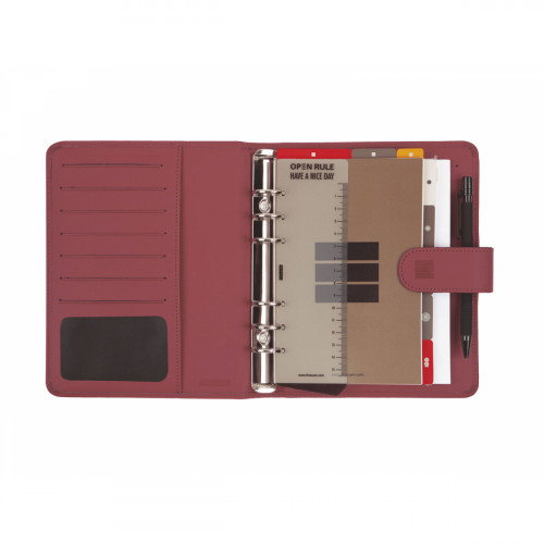 Agenda Open Troya 500 Burdeos Finocam 270937422 - Recambio Anual No Incluido