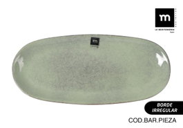 La Mediterranea Fuente Oval Macarella Green