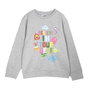 Cerdá Sudadera Cotton Brushed Pixar Inside Out 8 Años Gris para Niña