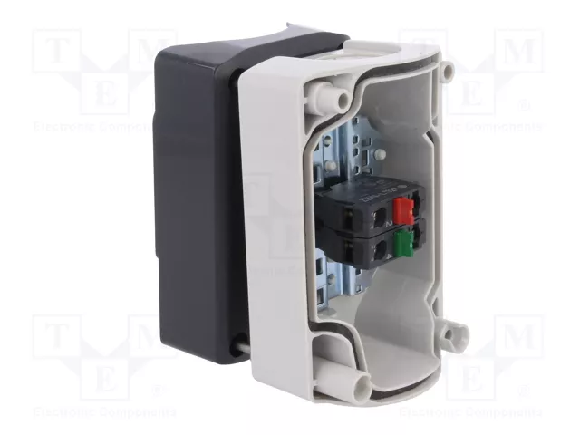 SCHNEIDER ELECTRIC Casete de Control Harmony XB5 de 22mm con 2 Botones Planos