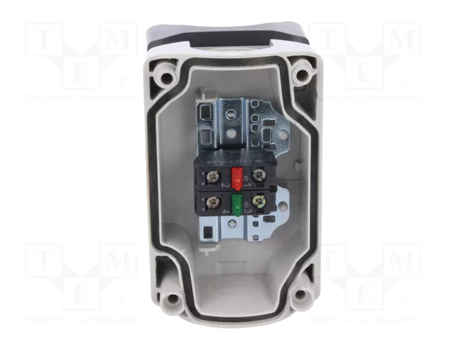SCHNEIDER ELECTRIC Casete de Control Harmony XB5 de 22mm con 2 Botones Planos