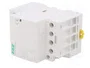 F&F Contactor de Instalación Modular 4-Polar 63A 24VAC/24VDC NO x4