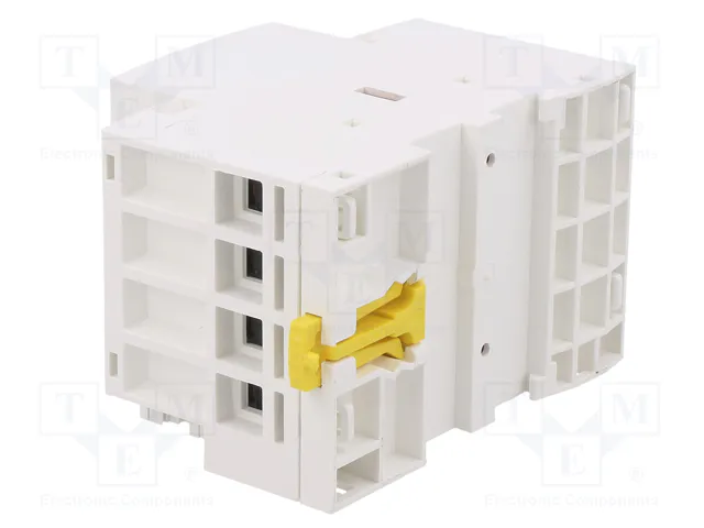 F&F Contactor de Instalación Modular 4-Polar 63A 24VAC/24VDC NO x4