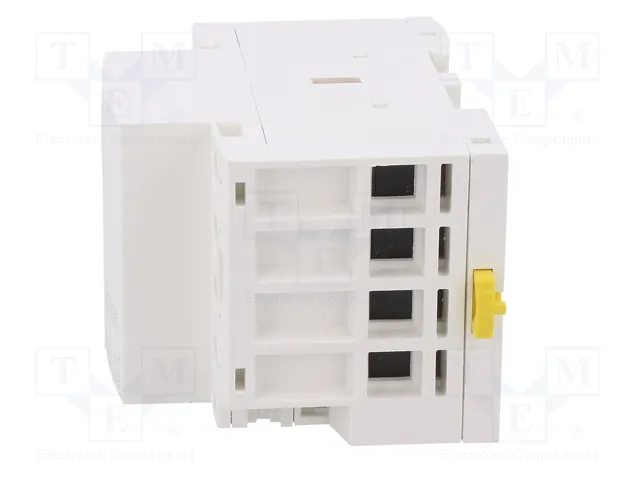 F&F Contactor de Instalación Modular 4-Polar 63A 24VAC/24VDC NO x4