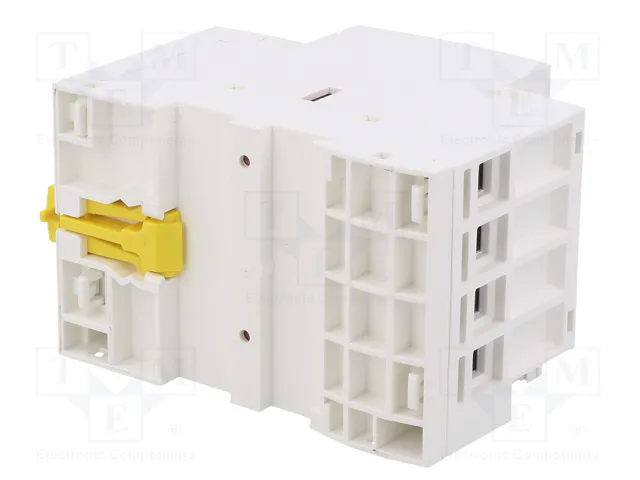 F&F Contactor de Instalación Modular 4-Polar 63A 24VAC/24VDC NO x4
